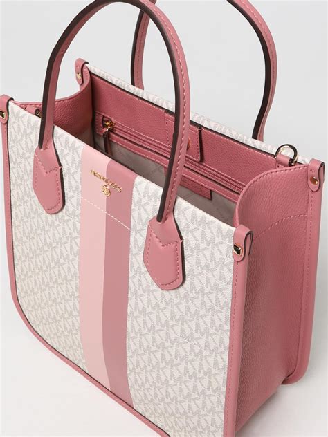 michael kors pink purse outlet|Michael Kors large pink tote.